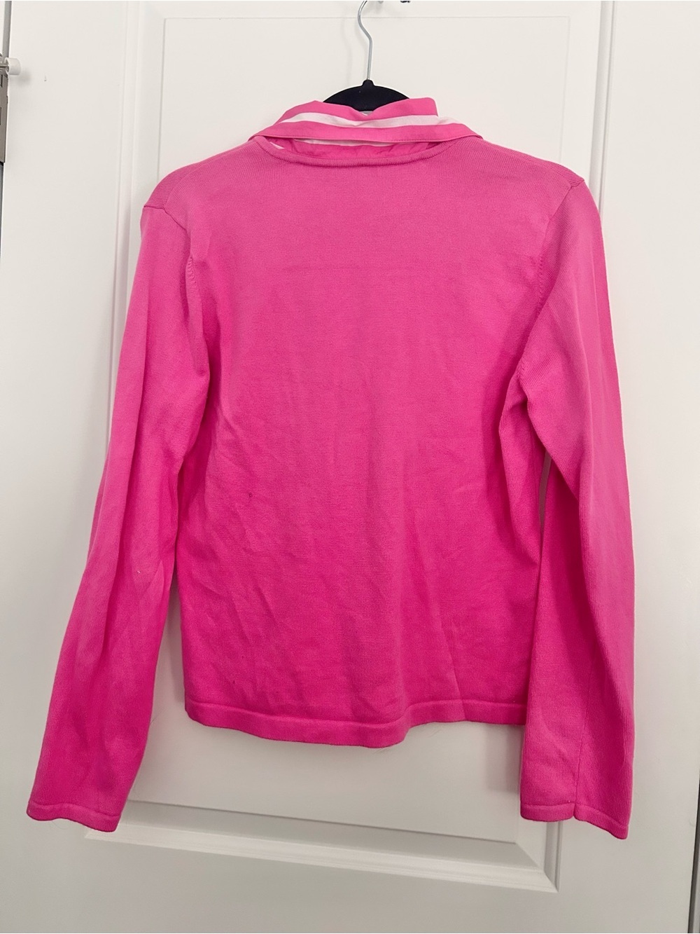 Vintage Lauren Ralph Lauren Pink Polo Henley Top - Picture 4 of 4